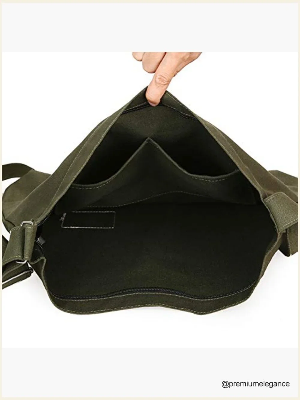 Retro Large Canvas Hobo Crossbody Handbag Casual Tote